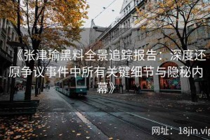 《张津瑜黑料全景追踪报告：深度还原争议事件中所有关键细节与隐秘内幕》