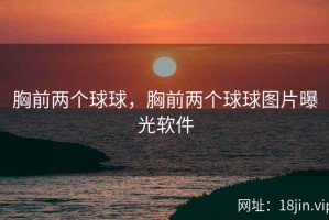 胸前两个球球，胸前两个球球图片曝光软件