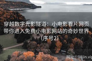 穿越数字光影隧道：小电影看片网页带你进入免费小电影网站的奇妙世界（序号2）