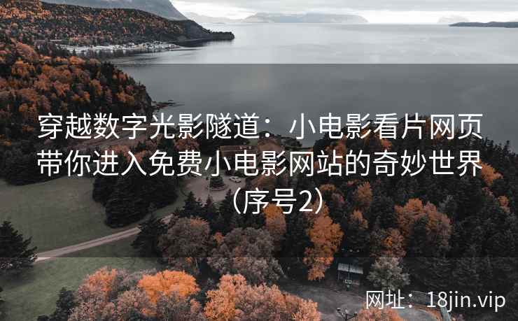 穿越数字光影隧道：小电影看片网页带你进入免费小电影网站的奇妙世界（序号2）