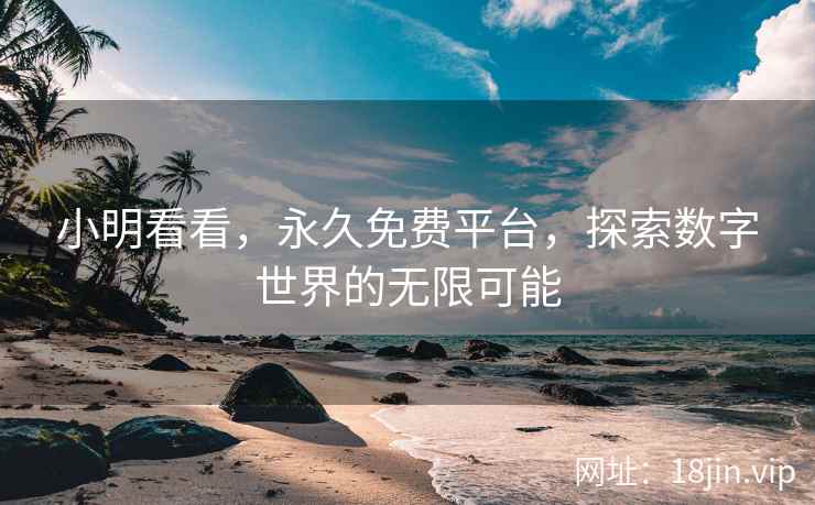 小明看看，永久免费平台，探索数字世界的无限可能