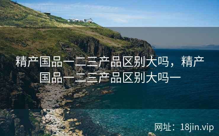精产国品一二三产品区别大吗，精产国品一二三产品区别大吗一