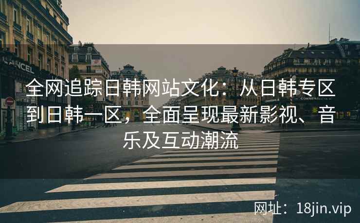 全网追踪日韩网站文化：从日韩专区到日韩一区，全面呈现最新影视、音乐及互动潮流